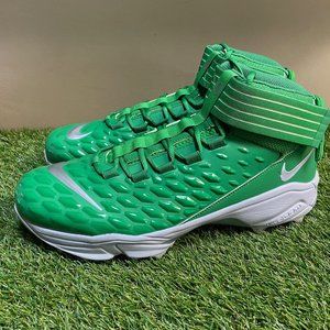 Nike Force Savage Pro 2 Mid Shark Oregon Ducks Sample PE Cleats Sz 16 CI9904-301